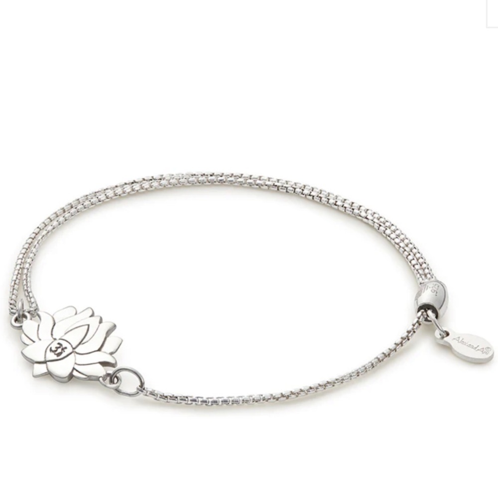 Lotus Pull Chain Bracelet